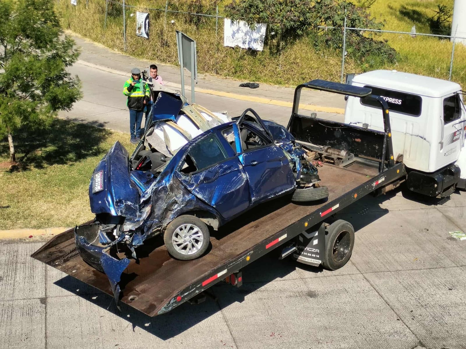 Choque vehicular múltiple deja 3 heridos en Morelia