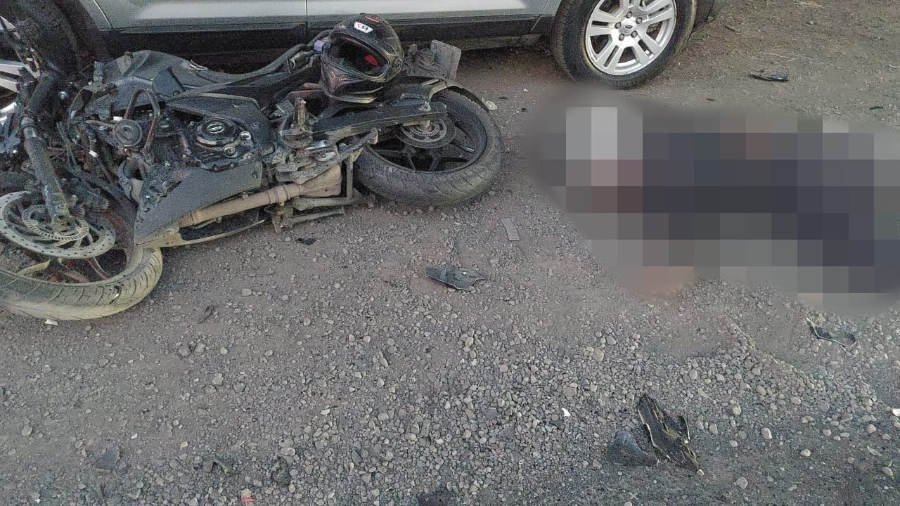 Motociclistas quedan heridos tras choque sobre la Av. Río Grande de Morelia 