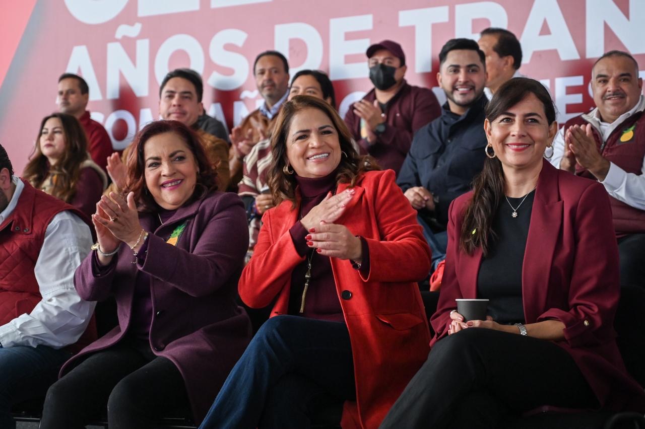 Fabiola Alanís celebra los logros sociales de la 4T en Michoacán; este proyecto de país representa la dignidad, la esperanza y la vida, destacó