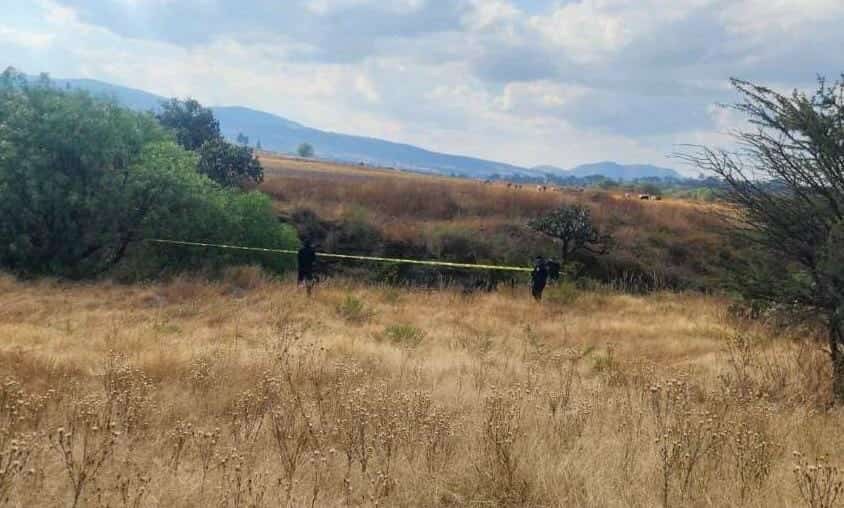 Adulto mayor mu3re al ca3r a barranco de Maravatío 