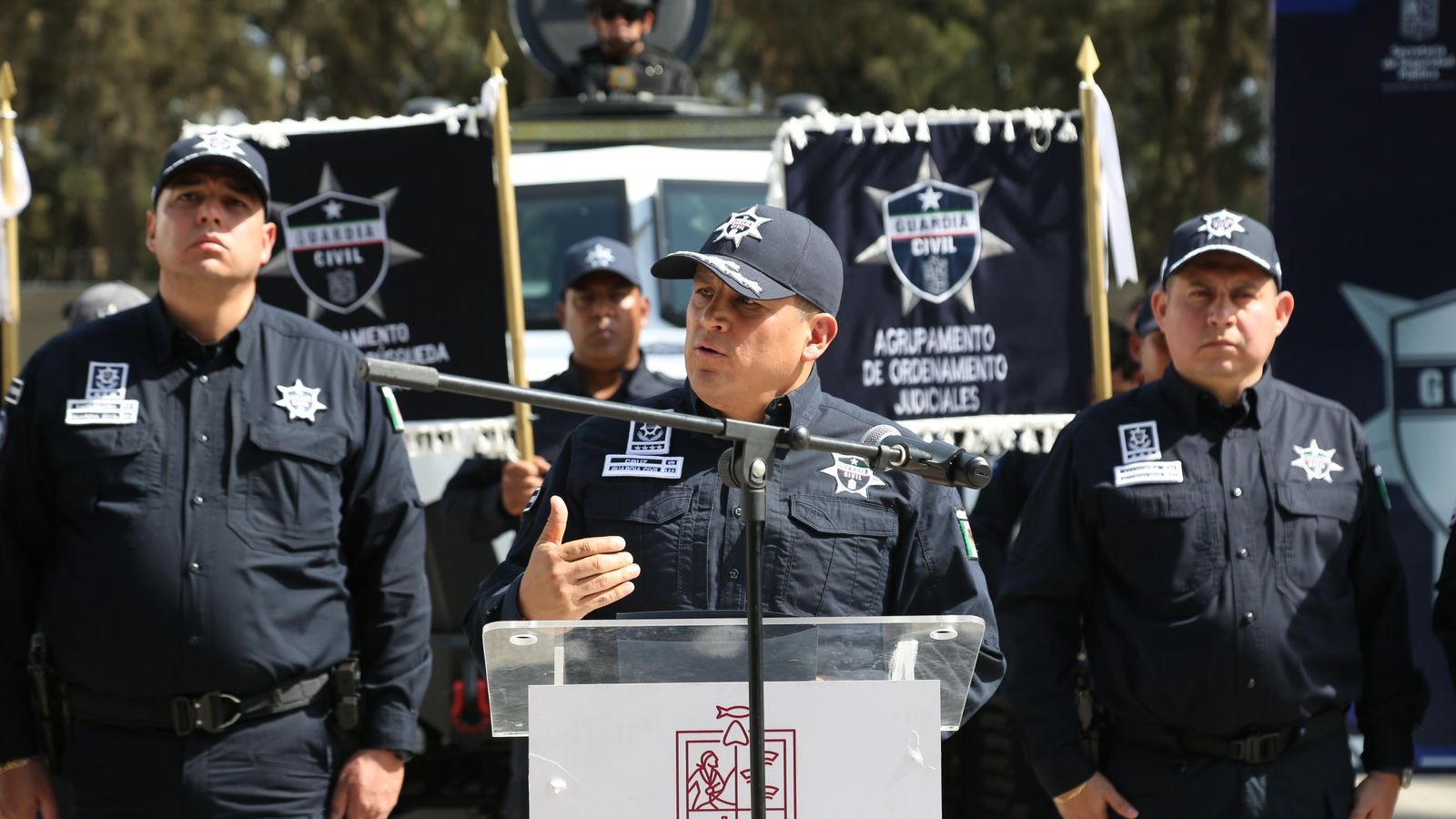 Histórica selección de mandos en la Guardia Civil; rinden protesta ante la SSP