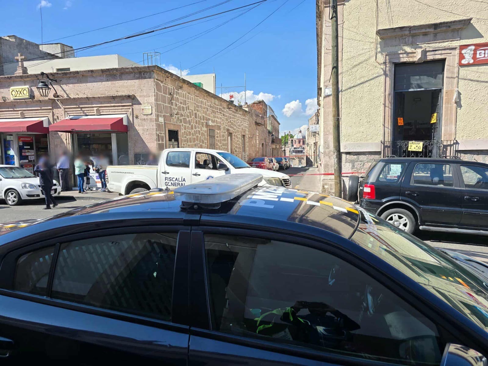 Hombre muere en el centro de Morelia