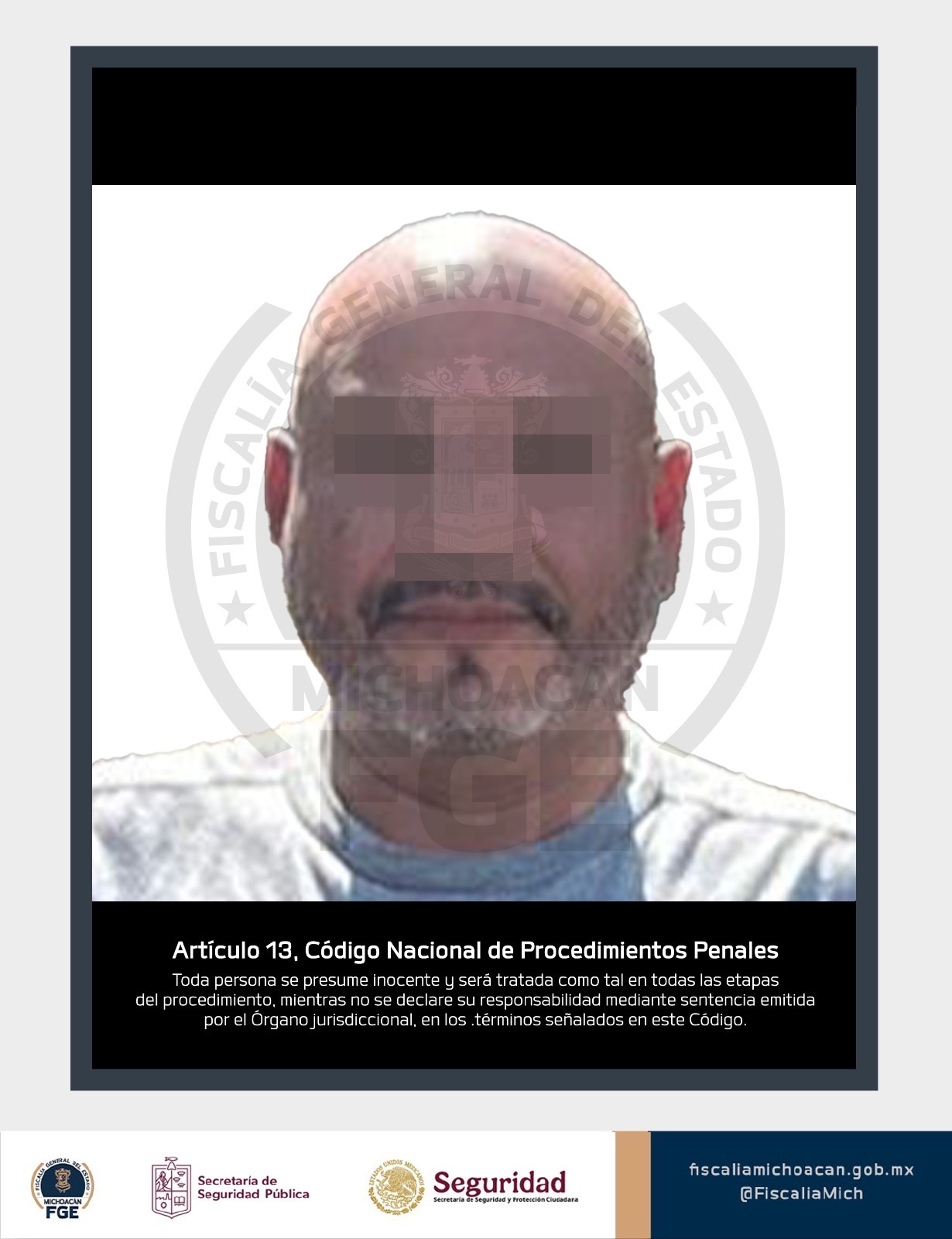 FGE, SSP y SSPC detienen en Morelos al presunto homicida de una familia reportada como desaparecida en Morelia