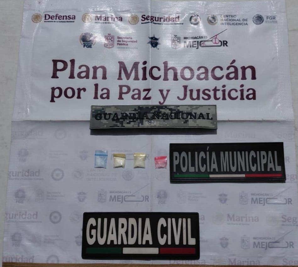 SSP asegura a una persona con motocicleta robada y a una mujer con droga en Zamora