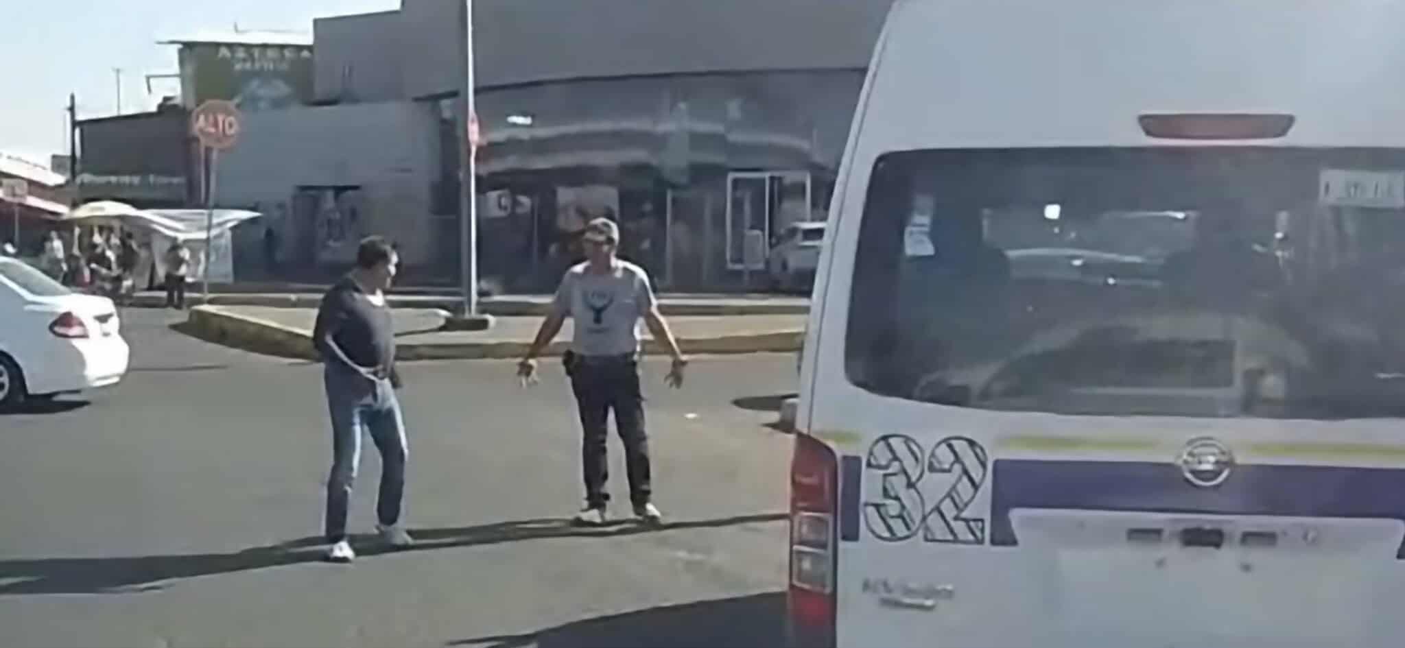 Se registra conato de riña por incidente de tránsito al oriente de Morelia