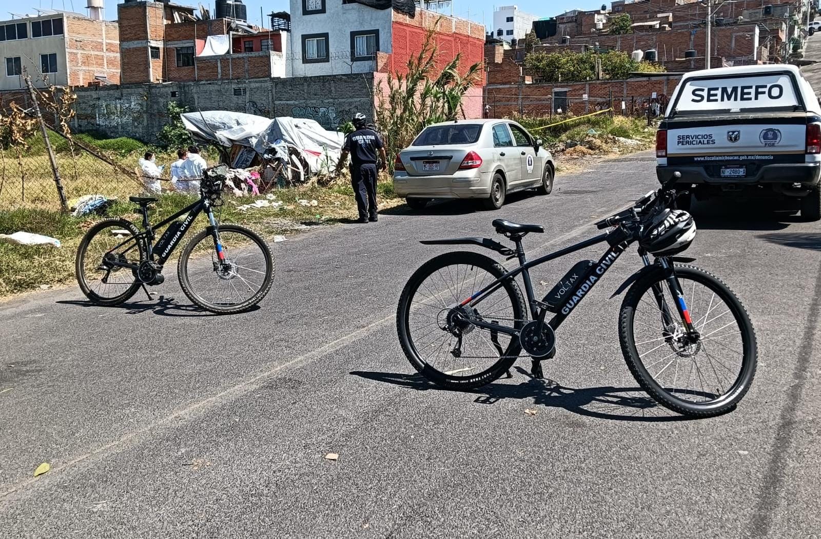 Localizan a hombre muerto en un lote baldío de la colonia Obrera, en Morelia