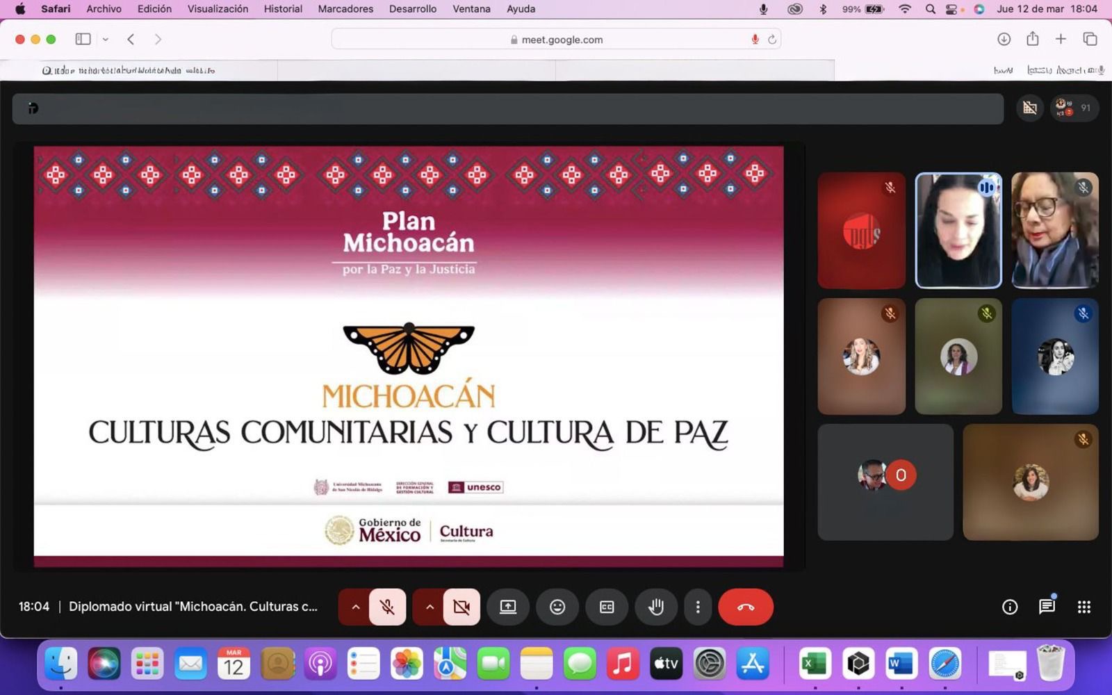 UMSNH y Secretaría de Cultura del Gobierno de México arrancan Diplomado “Michoacán. Culturas comunitarias y cultura de paz”