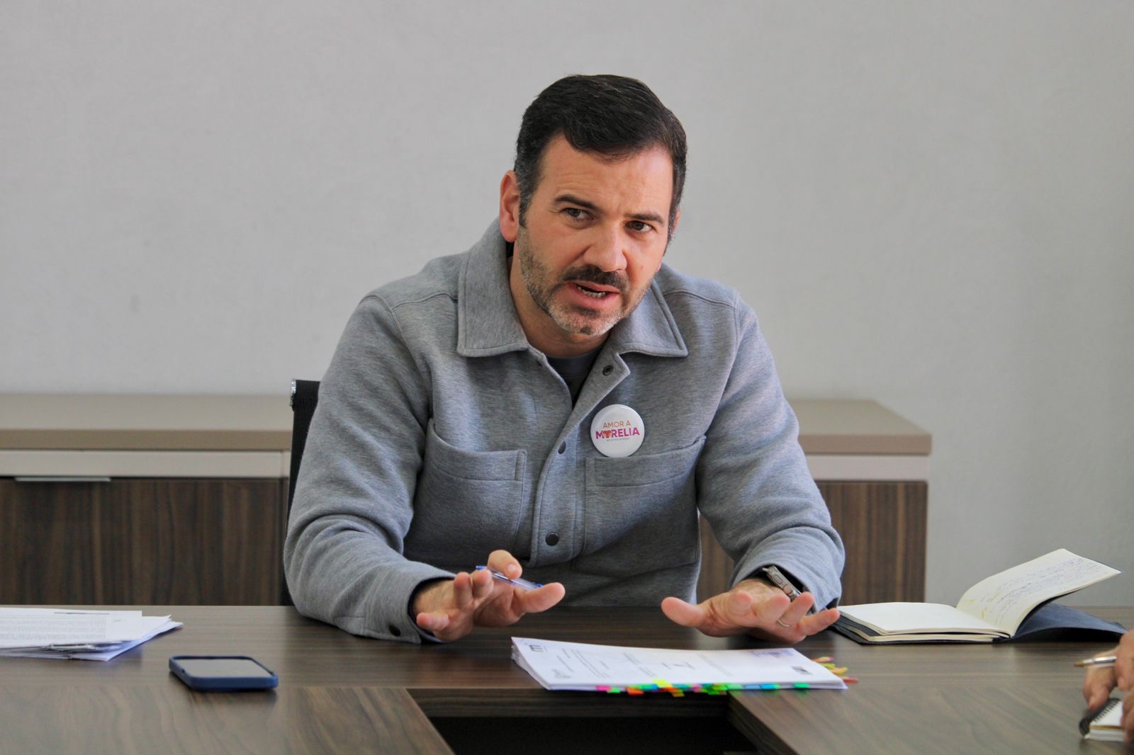 Gobierno de Morelia trabaja por un desarrollo urbano ordenado: Yankel Benítez