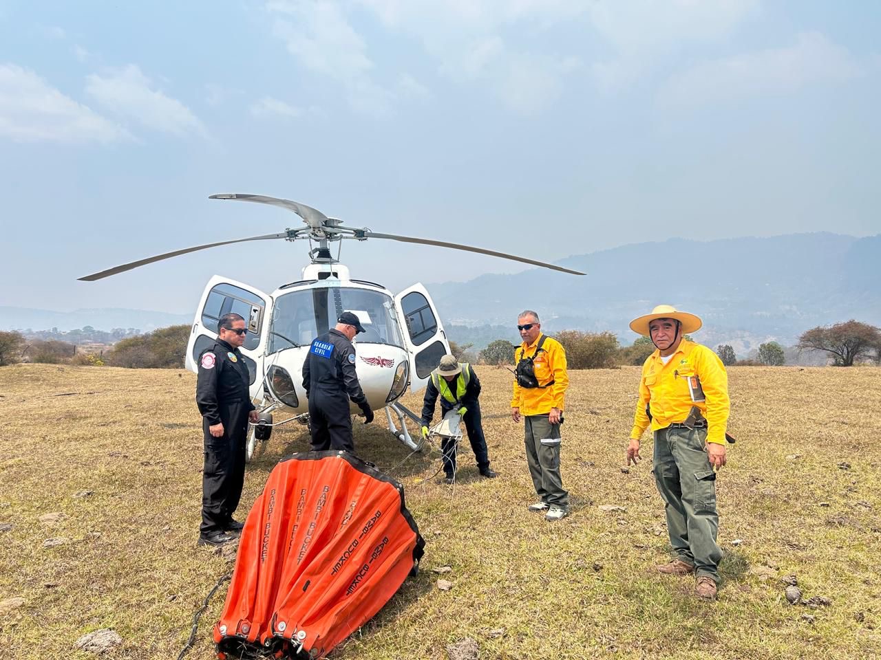 Controlado el 90 por ciento del incendio forestal en el Área Natural Protegida de Tzitzio