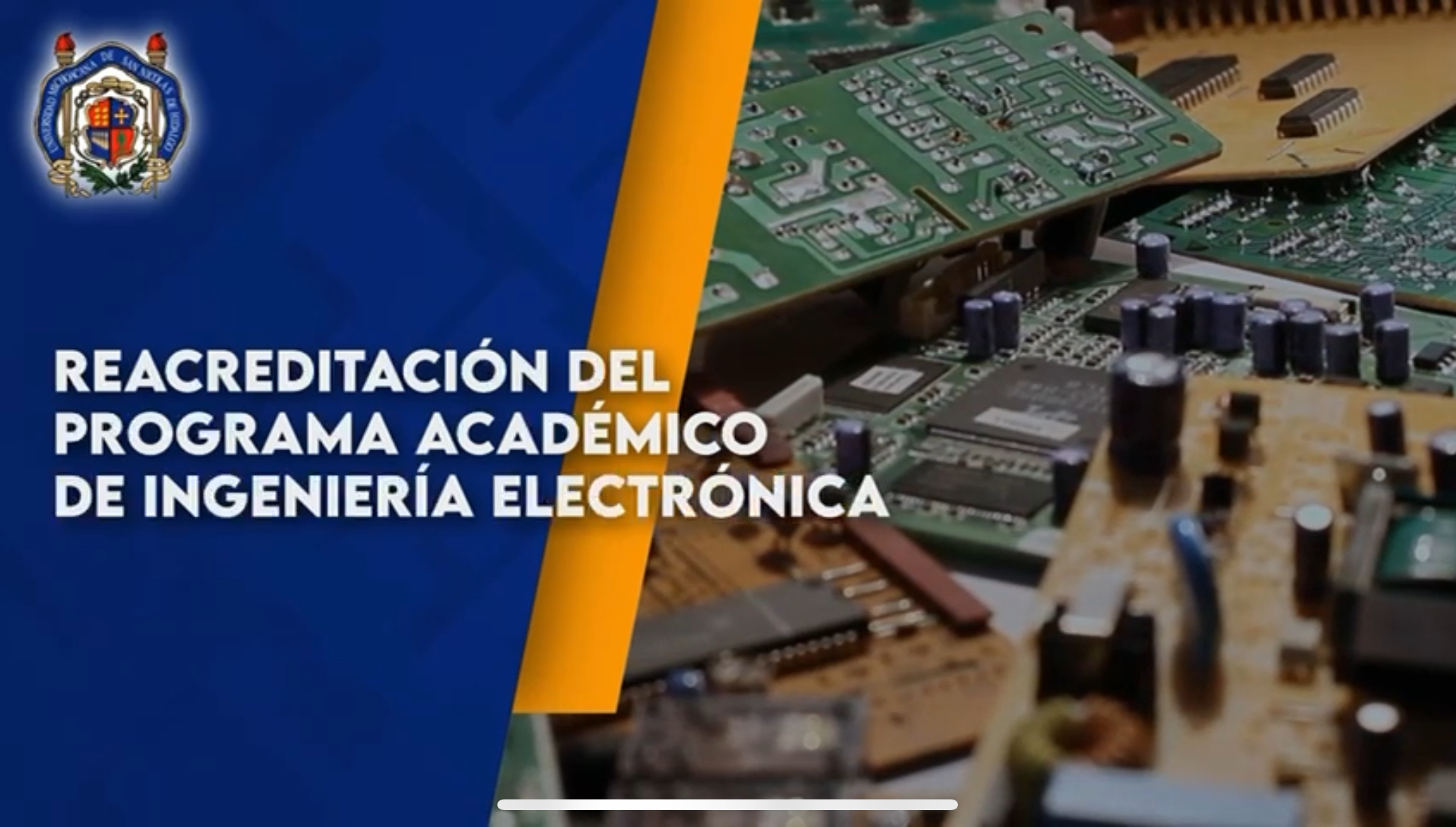La Licenciatura en Ingeniería Electrónica de la UMSNH obtuvo la reacreditación por tres años ante el Consejo de Acreditación de la Enseñanza de la Ingeniería