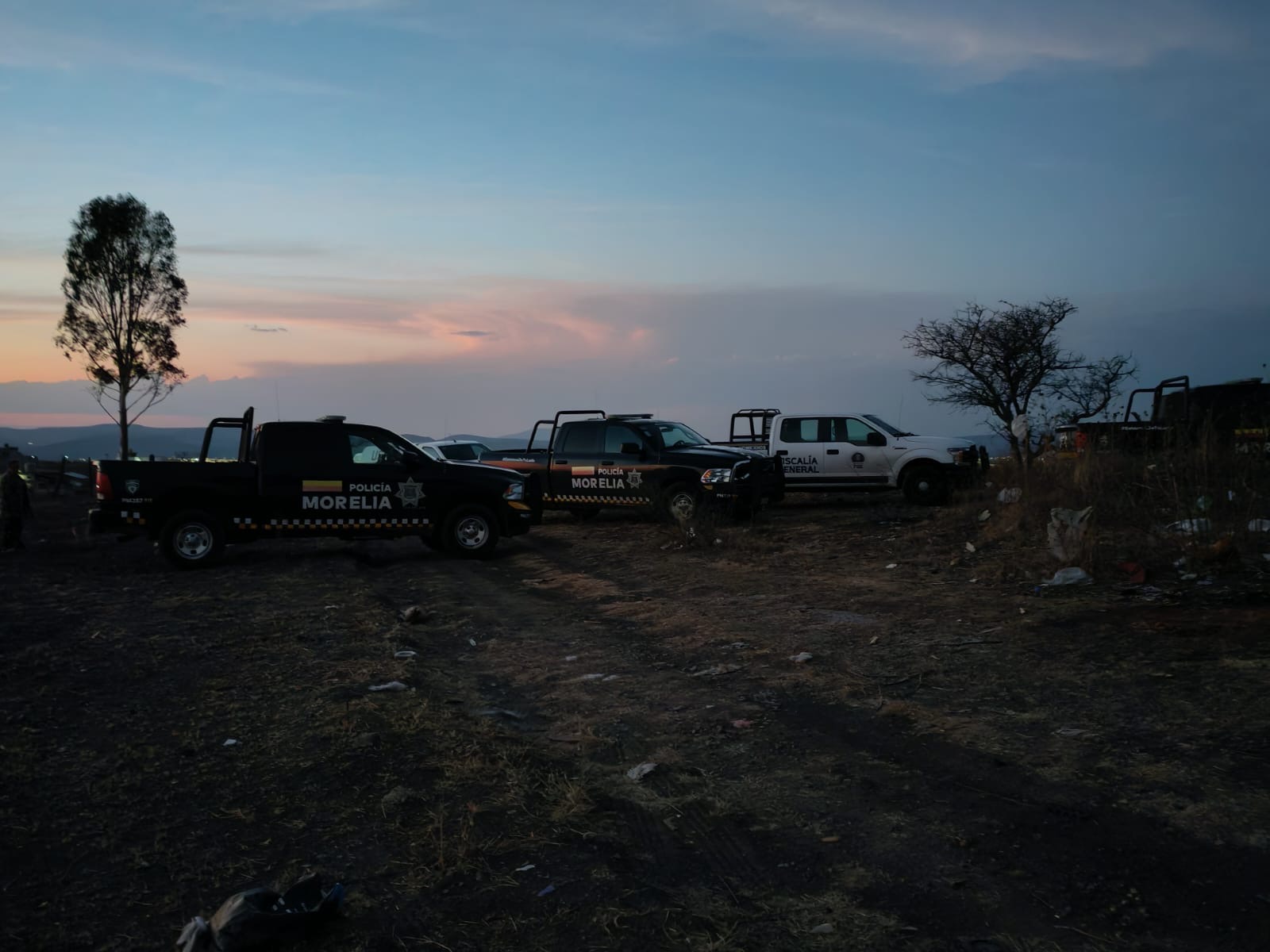 Hallan a sujeto asesinado en predio de la colonia Mirador de la Aldea, Morelia