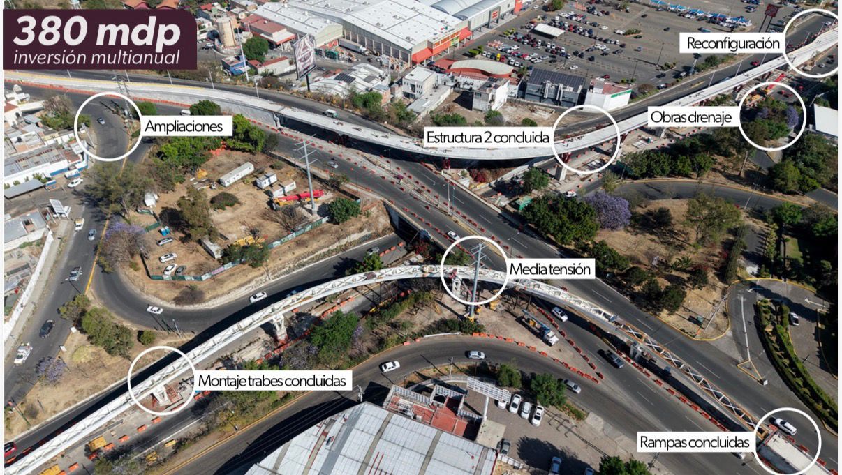 Abrirá próximo viernes puente del distribuidor de salida a Pátzcuaro: Bedolla